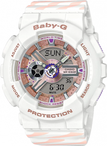 Наручные часы CASIO BABY-G BA-110CH-7A купить в Москве - цена, фото, отзывы, бесплатная доставка, гарантия, скидки — CASIO.BAZA