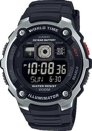 Наручные часы CASIO Collection AE-2000W-1B купить в Москве - цена, фото, отзывы, бесплатная доставка, гарантия, скидки — CASIO.BAZA