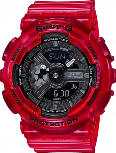 Наручные часы CASIO BABY-G BA-110CR-4A купить в Москве - цена, фото, отзывы, бесплатная доставка, гарантия, скидки — CASIO.BAZA