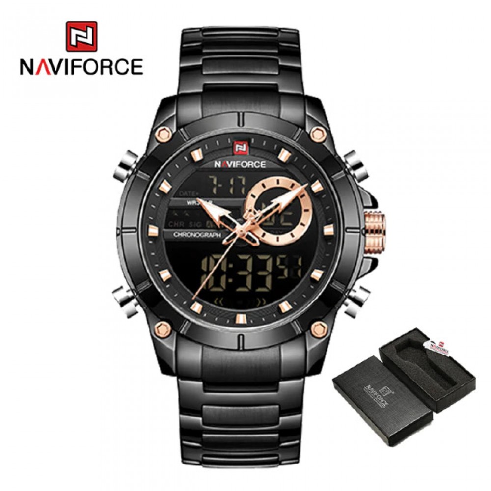 Наручные часы NAVIFORCE 9163 Чёрные