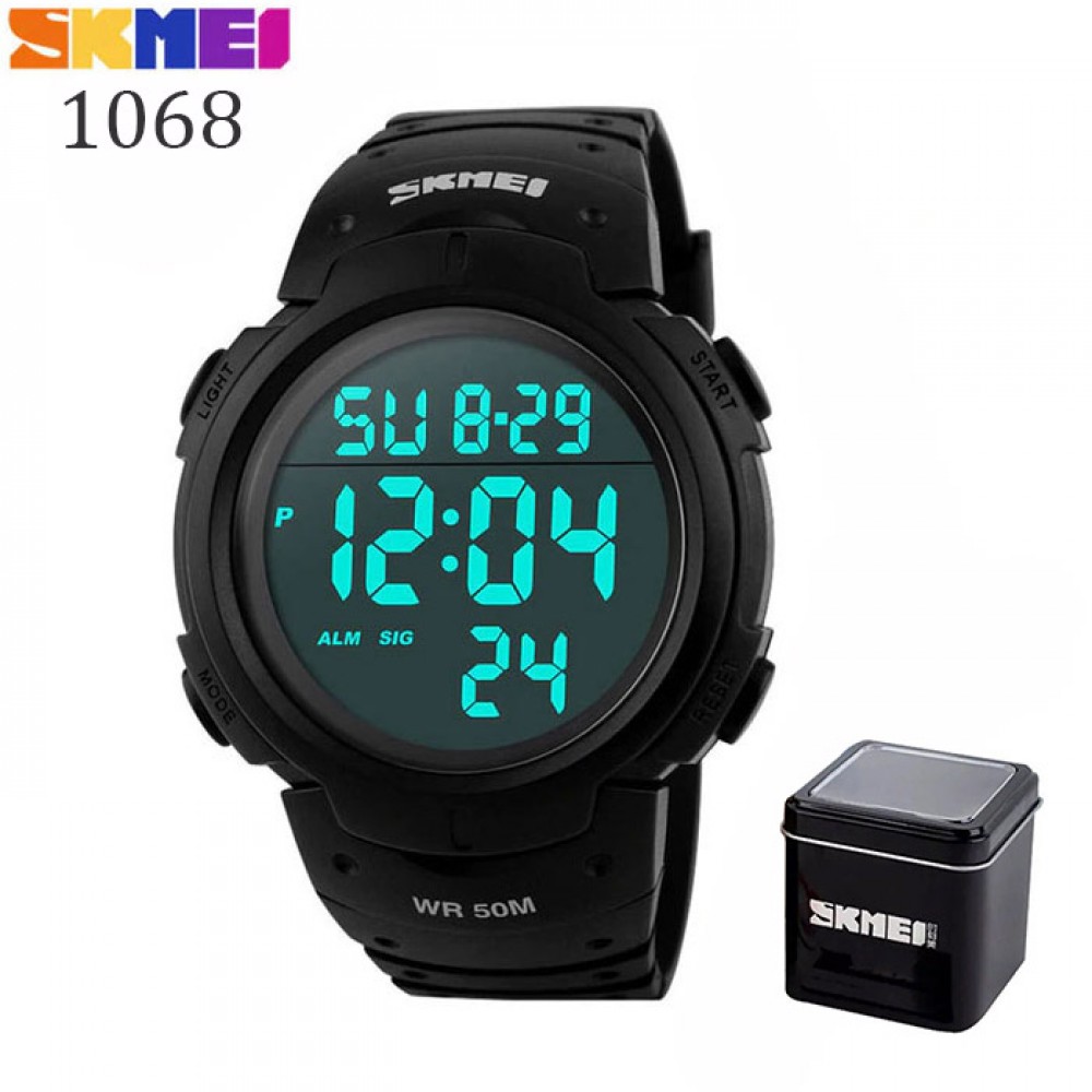 Наручные часы SKMEI 1068 с подсветкой