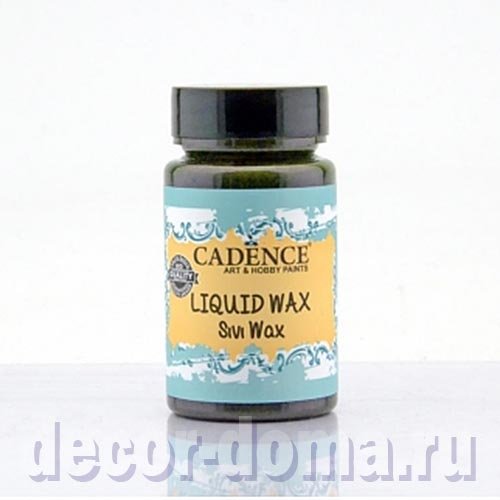 Воск жидкий CADENCE Liquid Wax, 90 мл, зелёный, купить, заказать с доставкой